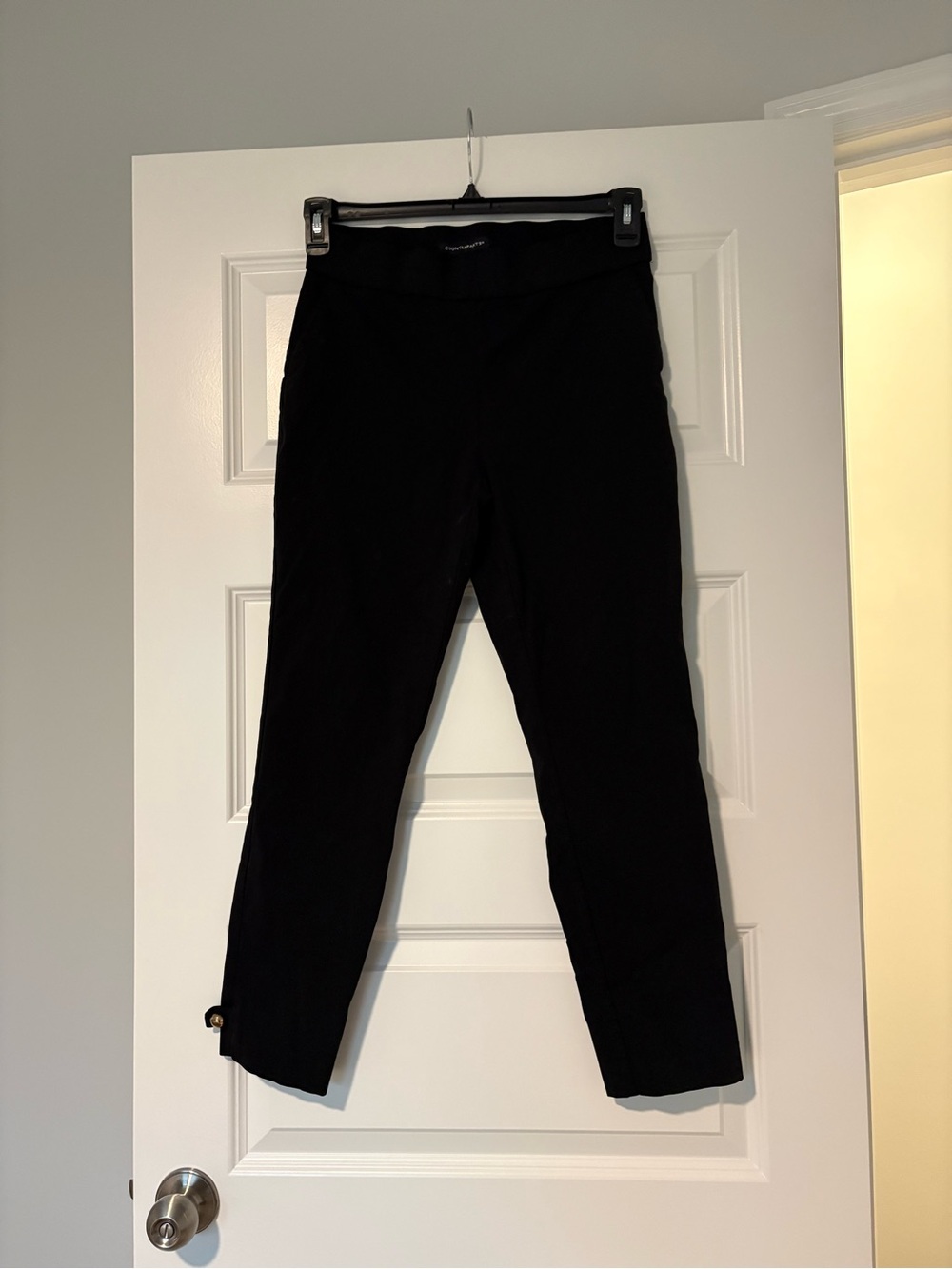 Counterparts Black Stretch Ankle Pants Size Medium